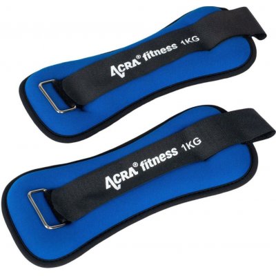 ACRA Závaží na zápěstí/kotníky 1kg 1kg – Zboží Mobilmania
