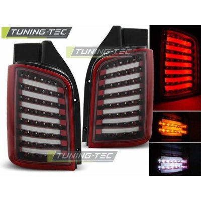 Zadní světla, lampy LED Volkswagen T5, 2003-2009/ 2010- červené, čiré – Hledejceny.cz