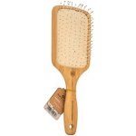 Olivia Garden Bamboo Touch Nylon kartáč na vlasy hranatý L – Sleviste.cz