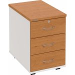 Hobis K 33 Z N 3 zásuvky napříč 60 cm olše bílá – Hledejceny.cz