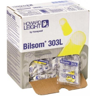 Honeywell BILSOM 303 Špunty do uší 33 dB 200 pár – Hledejceny.cz