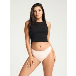 PUMA & Modibodi Menstruační kalhotky Seamfree Active Bikini Moderate Heavy Mist Pink – Zboží Dáma