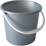 Petraplast Plastové vědro 8 l Stříbrná – Zboží Dáma