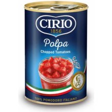 Cirio Rajčata loupaná krájená 425 ml