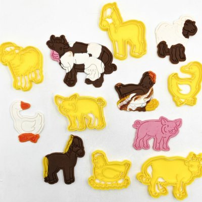 Mámy v rejži Farmářská zvířátka vykrajovátka – Hledejceny.cz