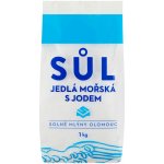 Solné Mlýny sůl jedlá mořská s jodem 1 kg – Zboží Dáma