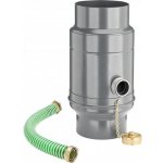 KJG Sběrač dešťové vody s hadicí 80 mm prachově šedý – Hledejceny.cz