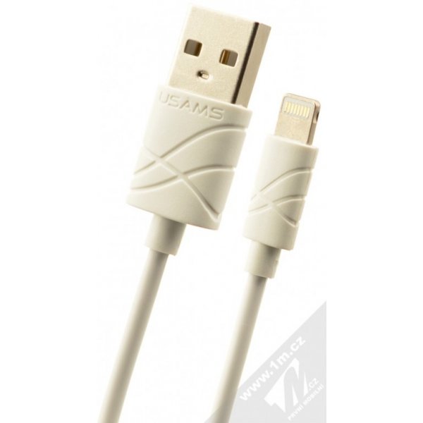 USAMS U-Knit pletený USB kabel s Lightning konektorem Apple iPhone, iPad,  iPod 2m od 99 Kč - Heureka.cz