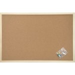 Bondecor Korková nástěnka ve dřevěném rámu 80 x 60 cm – Zbozi.Blesk.cz