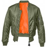 Brandit MA1 bomber jacket olivový – Zboží Mobilmania