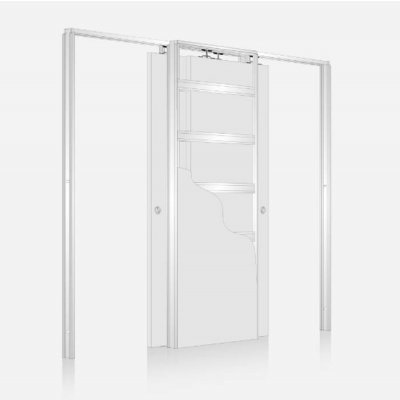 Eclisse Zákryt 700+700 x 1970 mm x 175 mm SDK – Sleviste.cz
