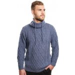 Vlnka pánský vlněný rolák se šňůrkami Merino modrá – Hledejceny.cz