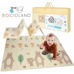 BocioLand Skládací pěnová podložka oboustranná Bear – Zboží Dáma