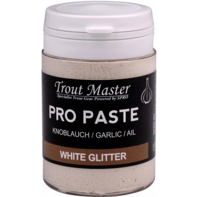 Trout Master Těsto na pstruhy Pro Paste 60g Garlic White Glitter – Zbozi.Blesk.cz