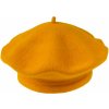 Čepice Tonak Dámský vlněný baret FLORA oranžový