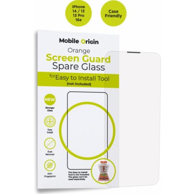 Mobile Origin Orange Screen Guard Spare Glass iPhone 14/13 Pro/13 SGA-SP-i14 – Zboží Živě