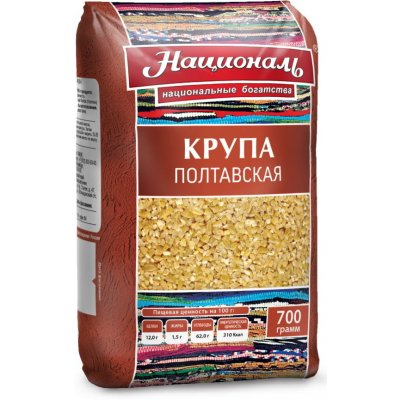 Nacional Poltavská pšenična krupice 0,7 kg – Zboží Dáma