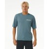 Pánské Tričko Rip Curl ICONS SURFLITE UPF Blue Stone