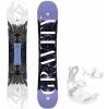 Snowboard set Gravity Trinity + vázání Fastec FT360 23/24