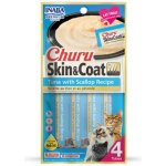 Churu Cat Skin & Coat Tuna with Scallop 4 x 14 g – Zbozi.Blesk.cz