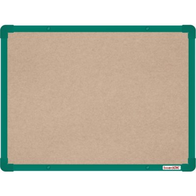 VMS Vision boardOK Textilní nástěnka se zeleným rámem Zelená 60 x 45 cm – Zboží Mobilmania