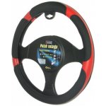 Compass Univerzální potah volantu Grip 37 - 39 cm černo / červený - – Zboží Mobilmania