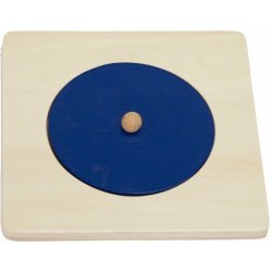 Montessori puzzle kruh