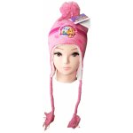 Exity KFT dívčí čepice tlapková patrola s copánky zimní růžová tmavá – Zboží Dáma