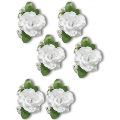 Dekorace auta květiny bílá – Hledejceny.cz