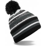 Beechfield Čepice s pruhy Fan B 474R black/graph Černá/šedá/bílá – Hledejceny.cz