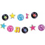 Papírová girlanda Retro Disco 150 cm Narozeniny Párty – Zboží Dáma