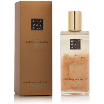 Rituals The Ritual Of Karma třpytivý tělový olej 100 ml – Zboží Dáma