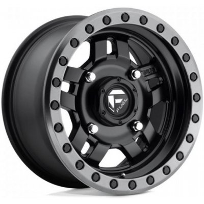 Fuel Utv D557 Anza 7x14 4x156 ET13 matt black gunmetal ring | Zboží Auto