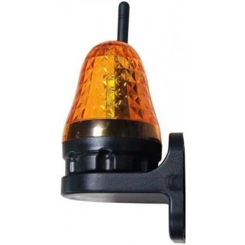 Maják výstražný LED s anténou JD06 12-230V oranžový