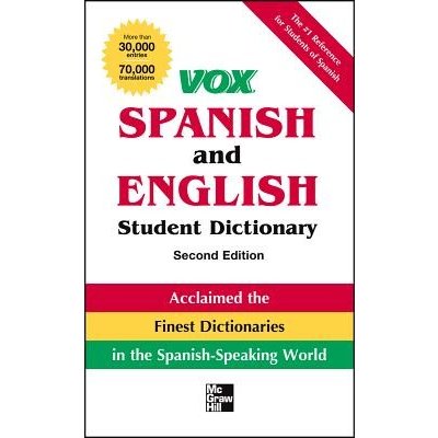 Vox Spanish and English Student Dictionary Pb, 2nd Edition VoxPaperback