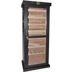 KRCZ Humidor na doutníky skříňový Toul black, 178x68x44cm – Sleviste.cz