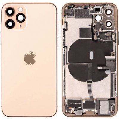 Kryt Apple iPhone 11 Pro Zadní Housing s Malými Díly zlatý – Hledejceny.cz