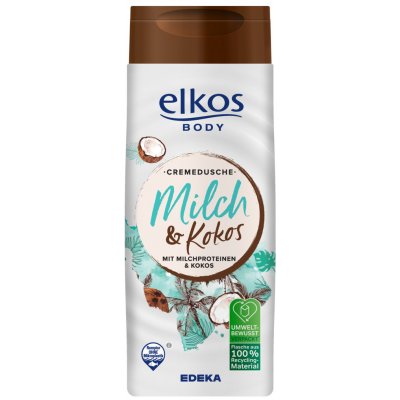 Elkos sprchový gel mléko a kokos 300 ml – Zbozi.Blesk.cz