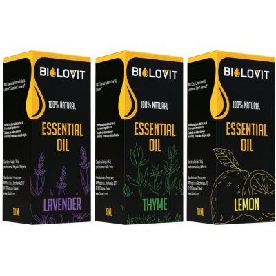 Bilovit Sada esenciálních olejů Neutralizátory zápachu 3 x 10 ml – Hledejceny.cz