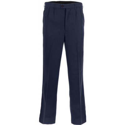 Kalhoty společenské modré Z0026 Modrá – Sleviste.cz