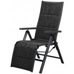 CountrySide Hliníkové skládací polohovací křeslo Houston HG-05717 antracit – Zboží Dáma