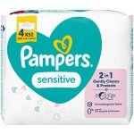 Pampers Fresh Clean vlhčené ubrousky pro děti 4 x 52 ks – Zboží Dáma