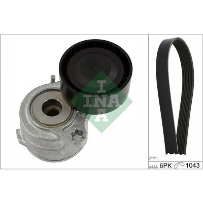 Sada žebrovaných klínových řemenů Schaeffler INA 529 0419 10 – Zboží Mobilmania