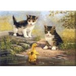 Malování podle čísel Přátelé u vody – Sleviste.cz