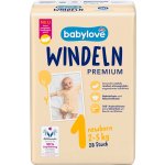 Babylove Premium extra měkké 1 Newborn 2-5 kg 28 ks – Hledejceny.cz