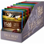 Sam's Field True Meat Adult krůtí kachní hovězí jehněčí krůtí s lososem 12 x 260 g – Sleviste.cz