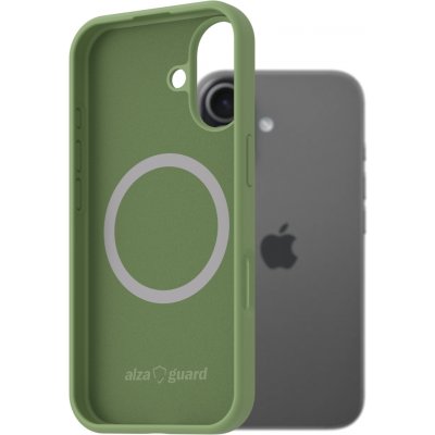 AlzaGuard Silicone Case Compatible with Magsafe iPhone 17 zelený AGD PCMS476E – Zboží Živě