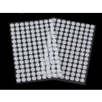 Suchý zip samolepící kolečka plyš+háčky 1 cm - 126 ks – Hledejceny.cz