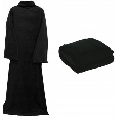 Verk Snuggie černá 180 x 140 cm – Zboží Dáma
