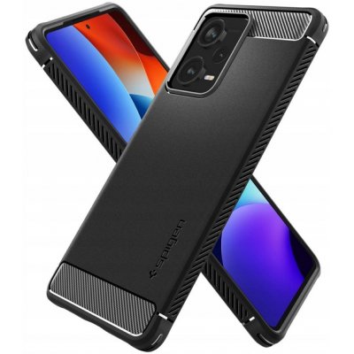 Pouzdro Spigen Rugged Armor Xiaomi Redmi Note 12 Pro+ 5G černé – Zboží Mobilmania